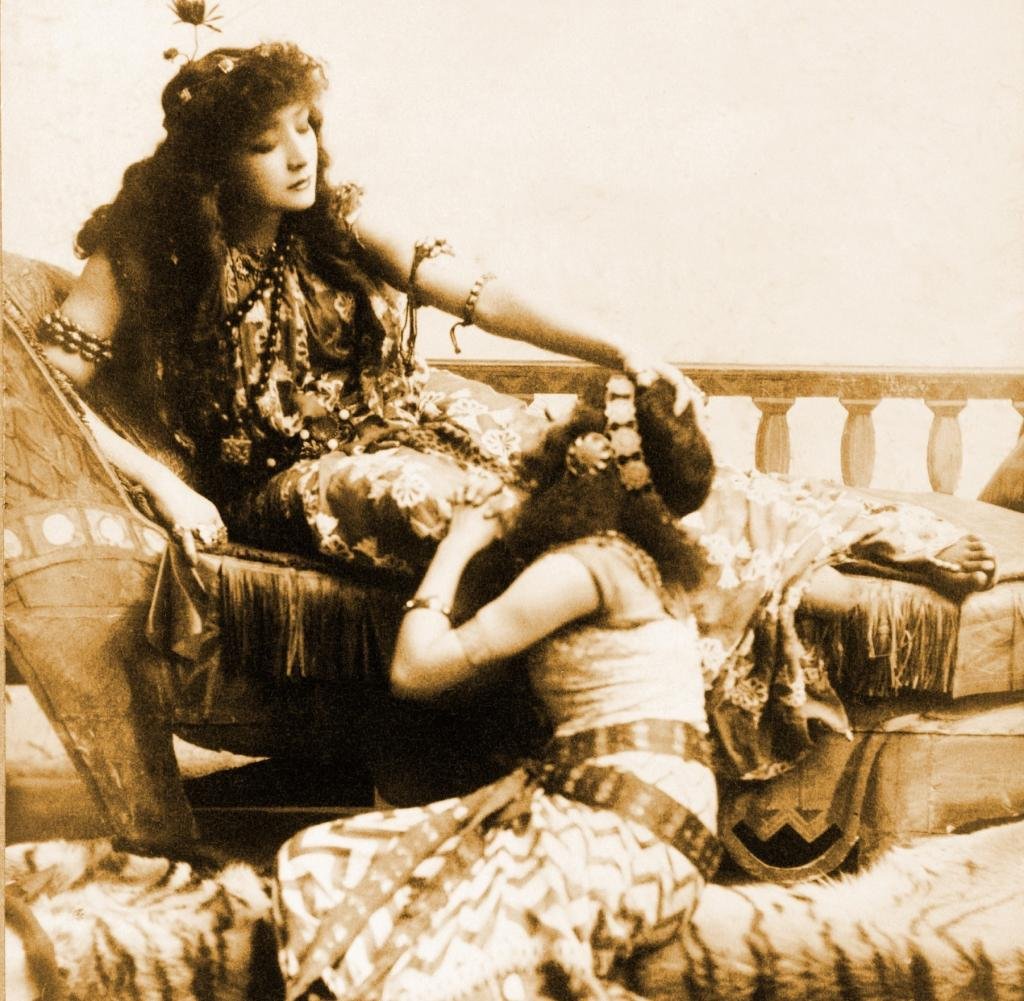 Sarah Bernhardt as Cleopatra (1891)